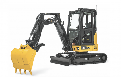 26P Excavadora Compacta de estación abierta