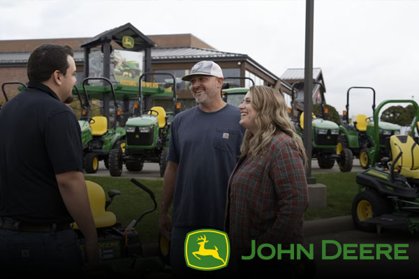 Nos esforzamos por ofrecerle una amplia gama de productos. Por eso, le ofrecemos John Deere para su comodidad.